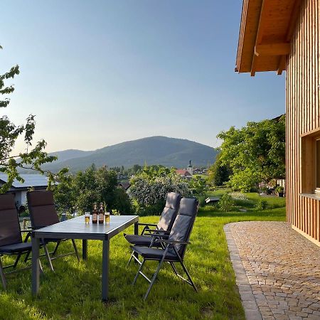 Bayerwald Chalet Kaitersberg Mit Sauna, Sonnenterrasse Und Garten 阿尔恩布鲁克 外观 照片