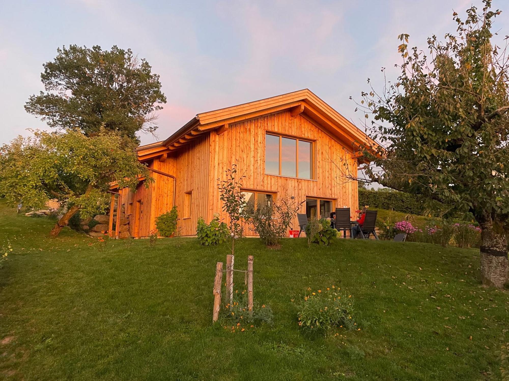 Bayerwald Chalet Kaitersberg Mit Sauna, Sonnenterrasse Und Garten 阿尔恩布鲁克 外观 照片
