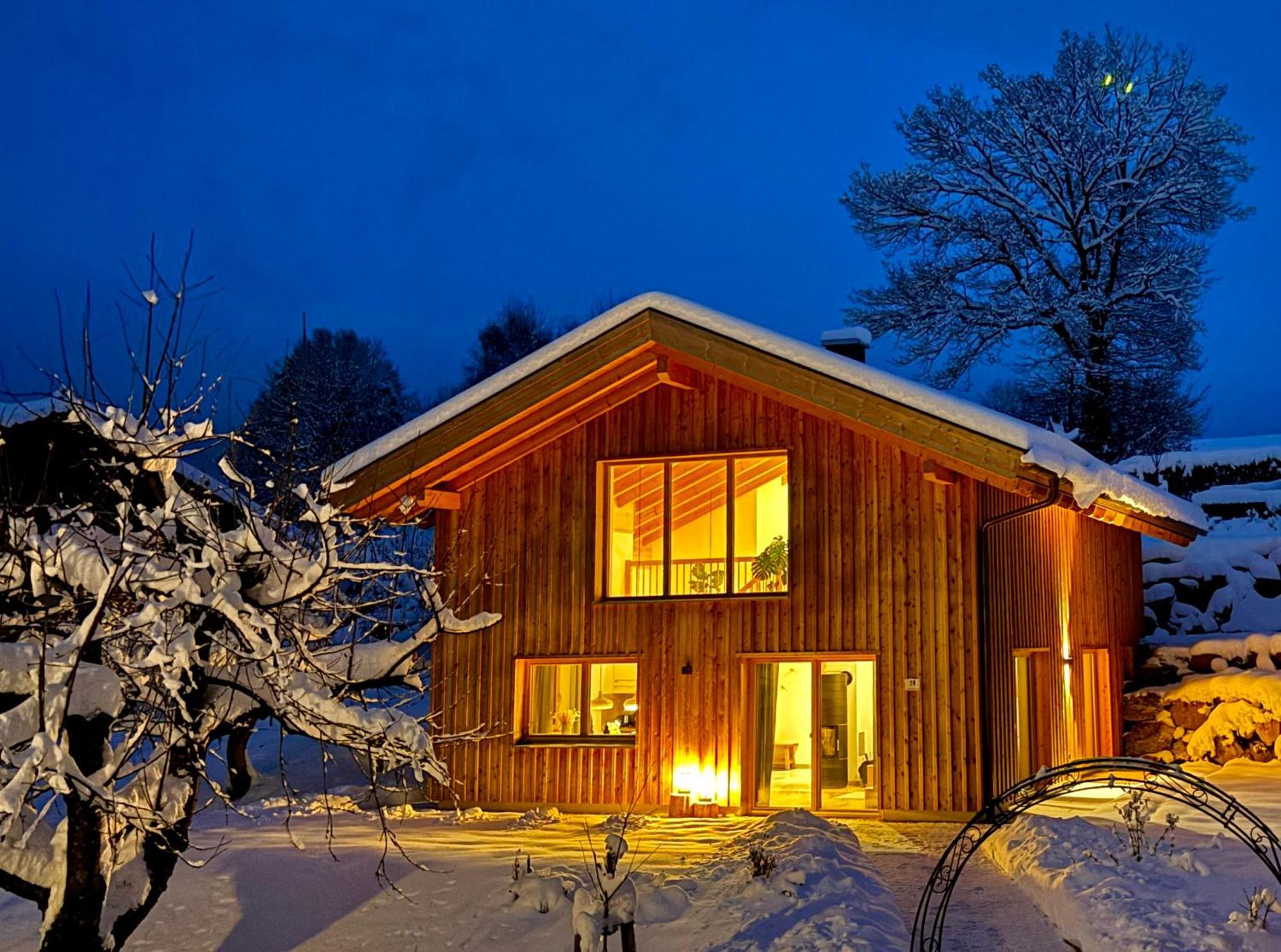 Bayerwald Chalet Kaitersberg Mit Sauna, Sonnenterrasse Und Garten 阿尔恩布鲁克 外观 照片